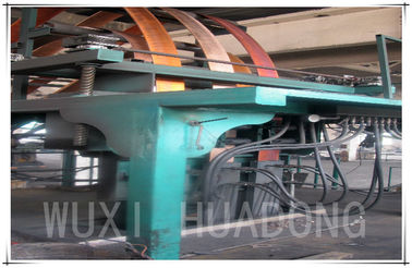Electric Upward Continuous Casting Machine , 210KW Copper Strip Casting Machine