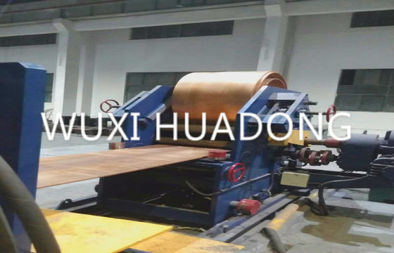 Orizzontale di rame della macchina per colata continua della lastra della striscia con la fusione e la tenuta della fornace